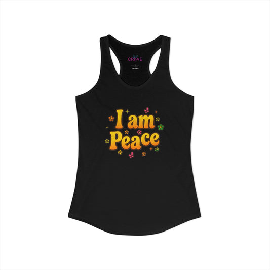 I'm Peace - Camiseta sin mangas - Camisa retro a juego con estilo - Estilo alegre de los años 70 - Camisa para parejas