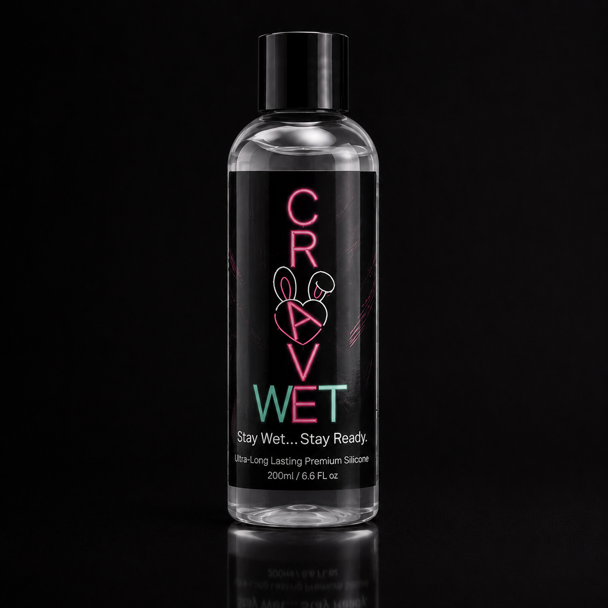 💧CRAVE Premium Silicone Lubricant - Silky Smooth • Ultra-Long Lasting • Waterproof