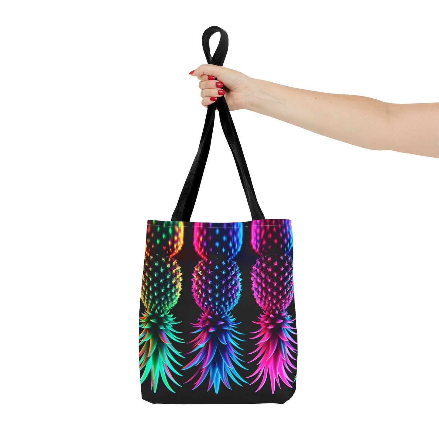 ⚡ Tote Bag – Neon After Dark 🍍⚡