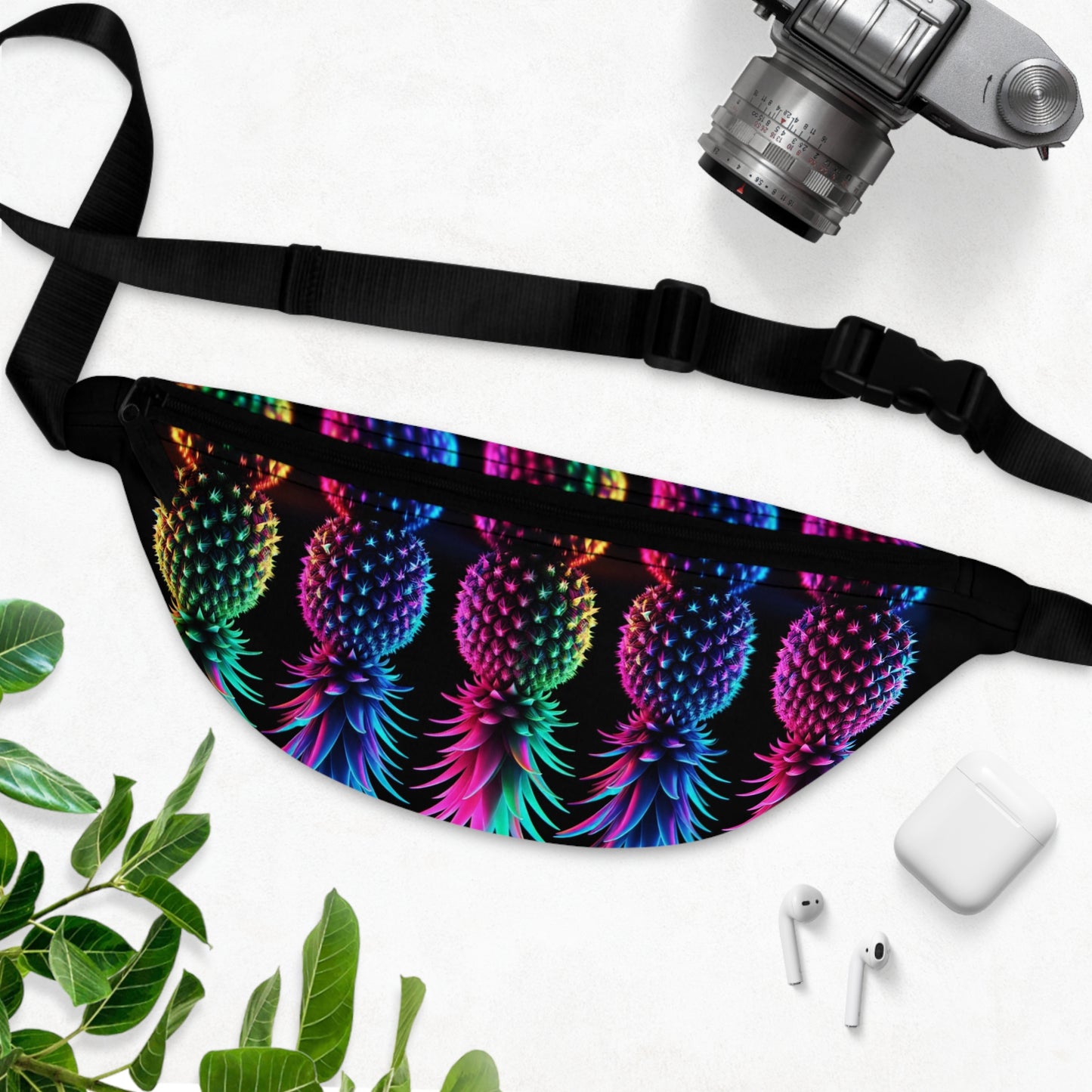 ⚡ Fanny Pack – Neon After Dark 🍍⚡