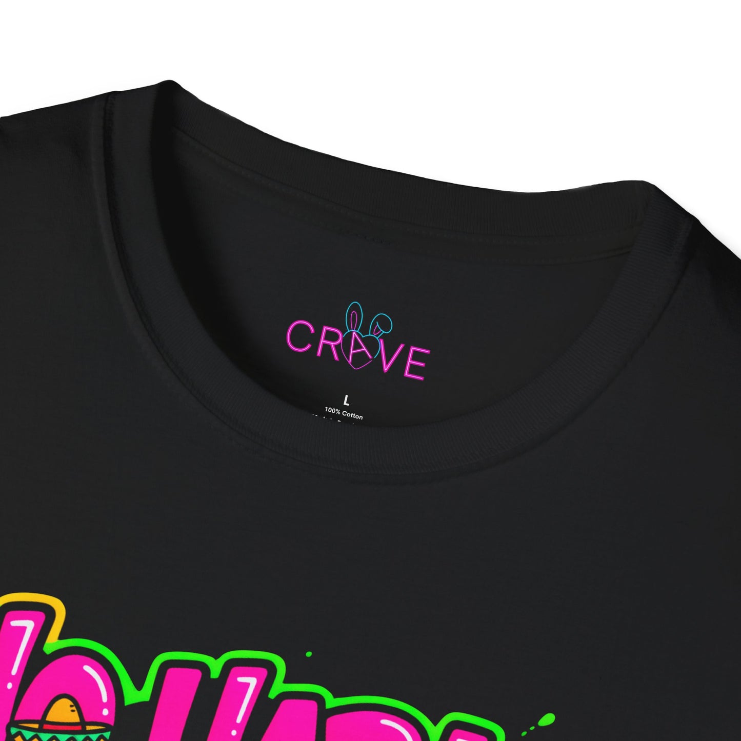 🔥 No Hablo Fucktardo – Neon Graffiti 🎨 Men’s T-Shirt