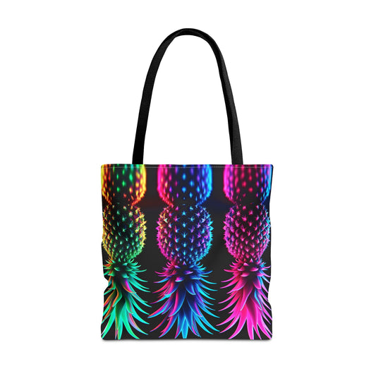 ⚡ Tote Bag – Neon After Dark 🍍⚡