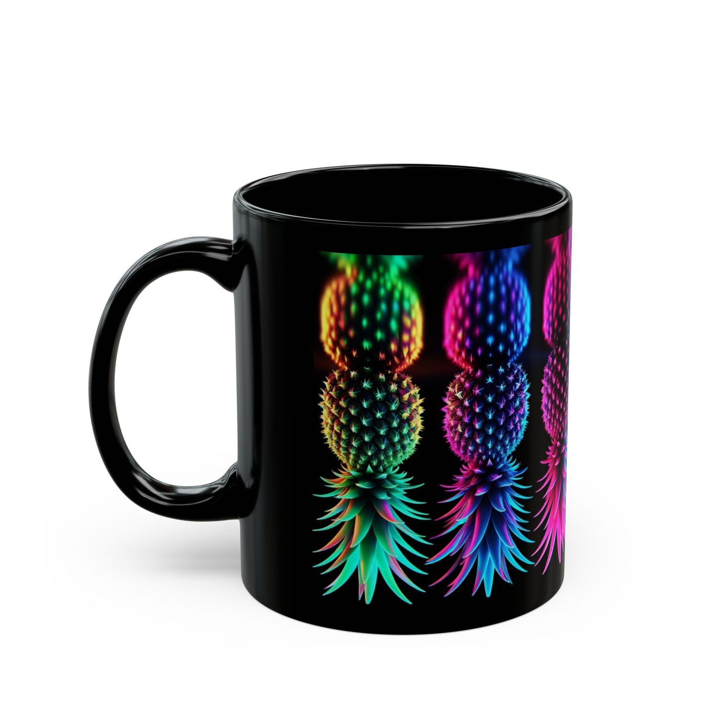 ⚡ Coffee Mug – Neon After Dark 🍍⚡- Perfect Gift
