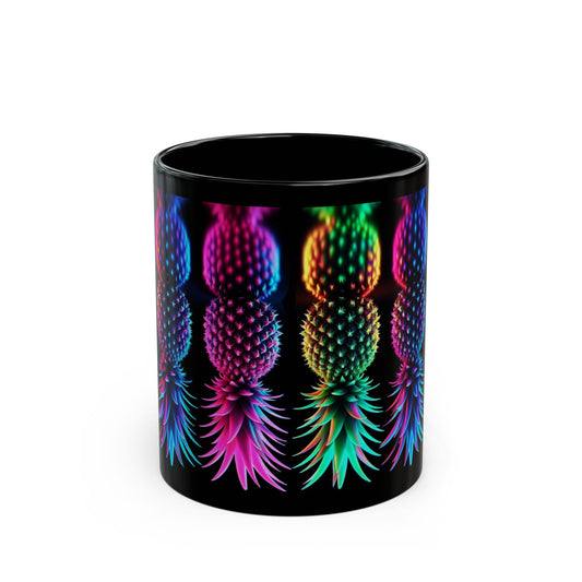 ⚡ Coffee Mug – Neon After Dark 🍍⚡- Perfect Gift