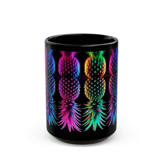 ⚡ Coffee Mug – Neon After Dark 🍍⚡- Perfect Gift