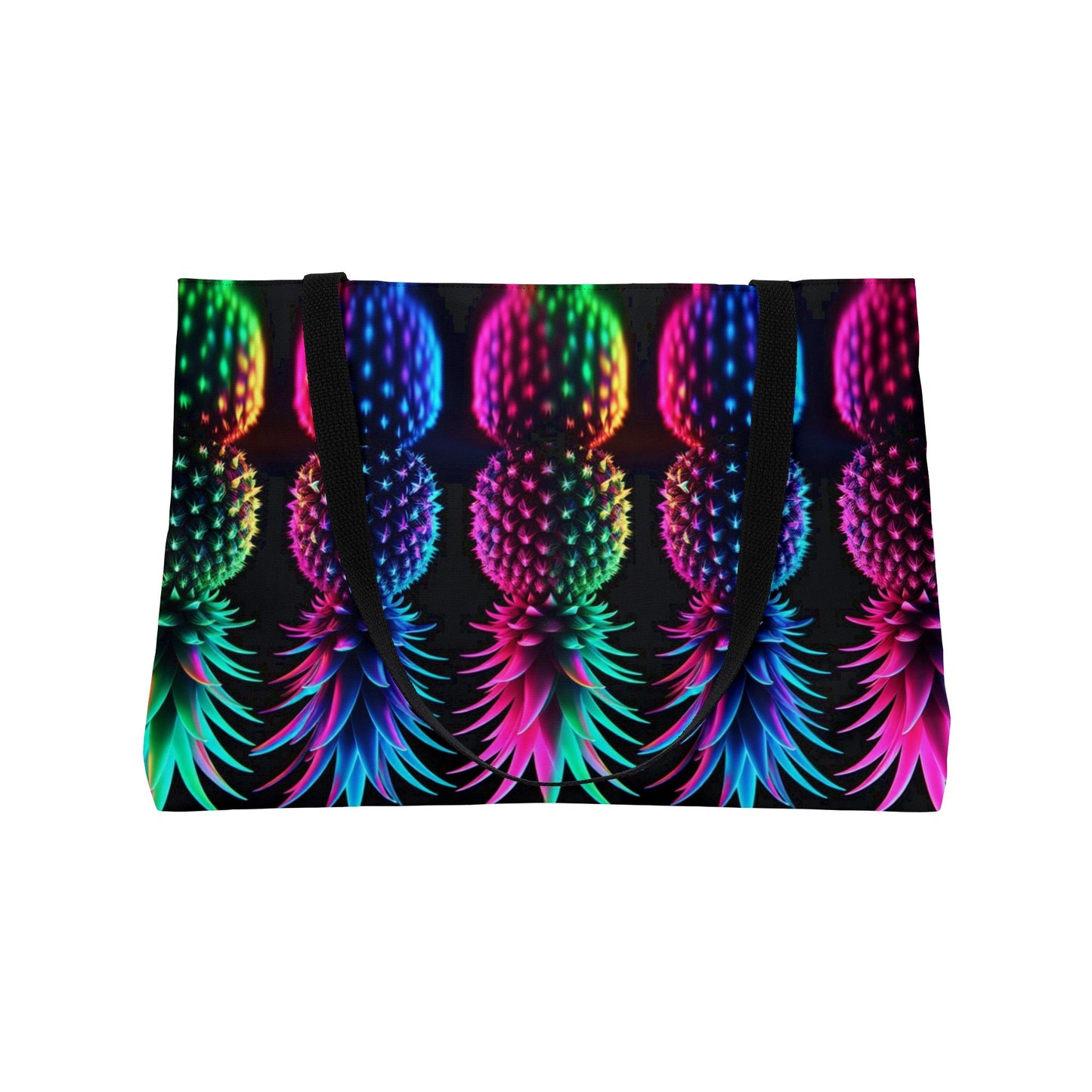 ⚡ Weekender Tote – Neon After Dark 🍍⚡