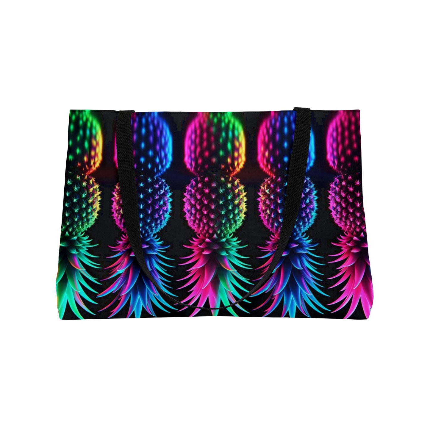 ⚡ Weekender Tote – Neon After Dark 🍍⚡