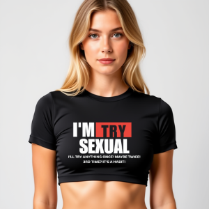 🖤 Second Skin Crop – Snug & Unapologetic