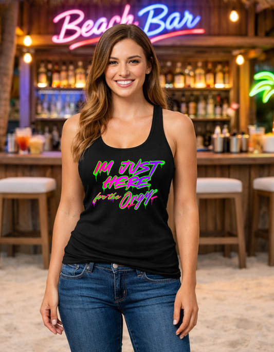 🔥 Just Here for the Orgy 😈 – Women’s Racerback Tank