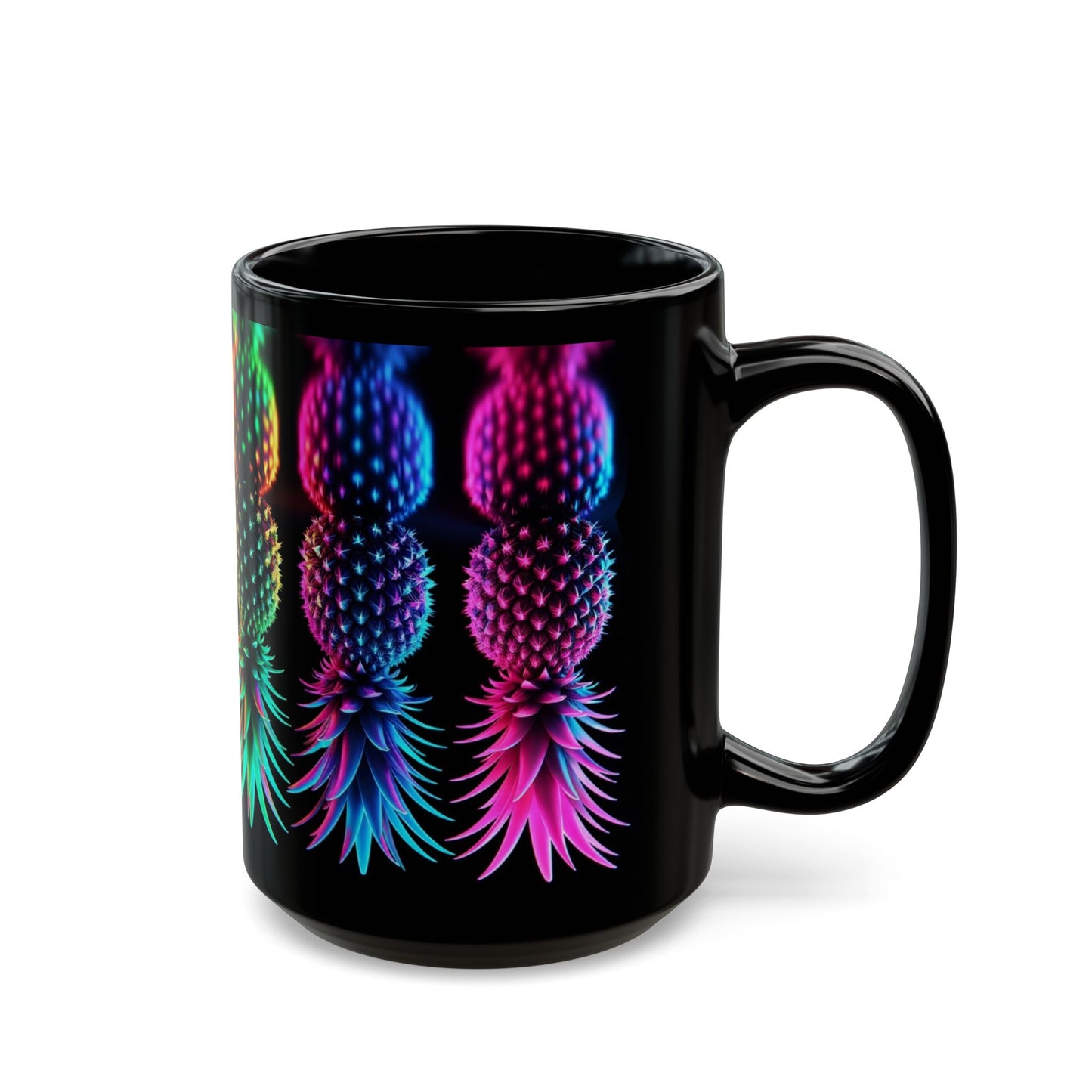 ⚡ Coffee Mug – Neon After Dark 🍍⚡- Perfect Gift