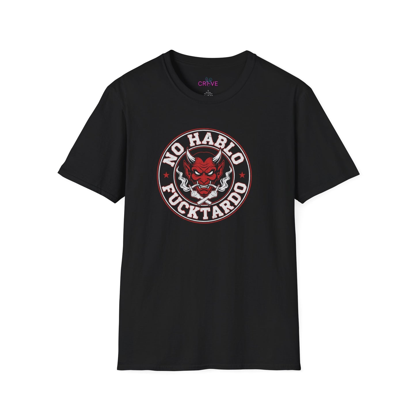 🔥 No Hablo Fucktardo – Devil Mode 😈  Men’s T-Shirt