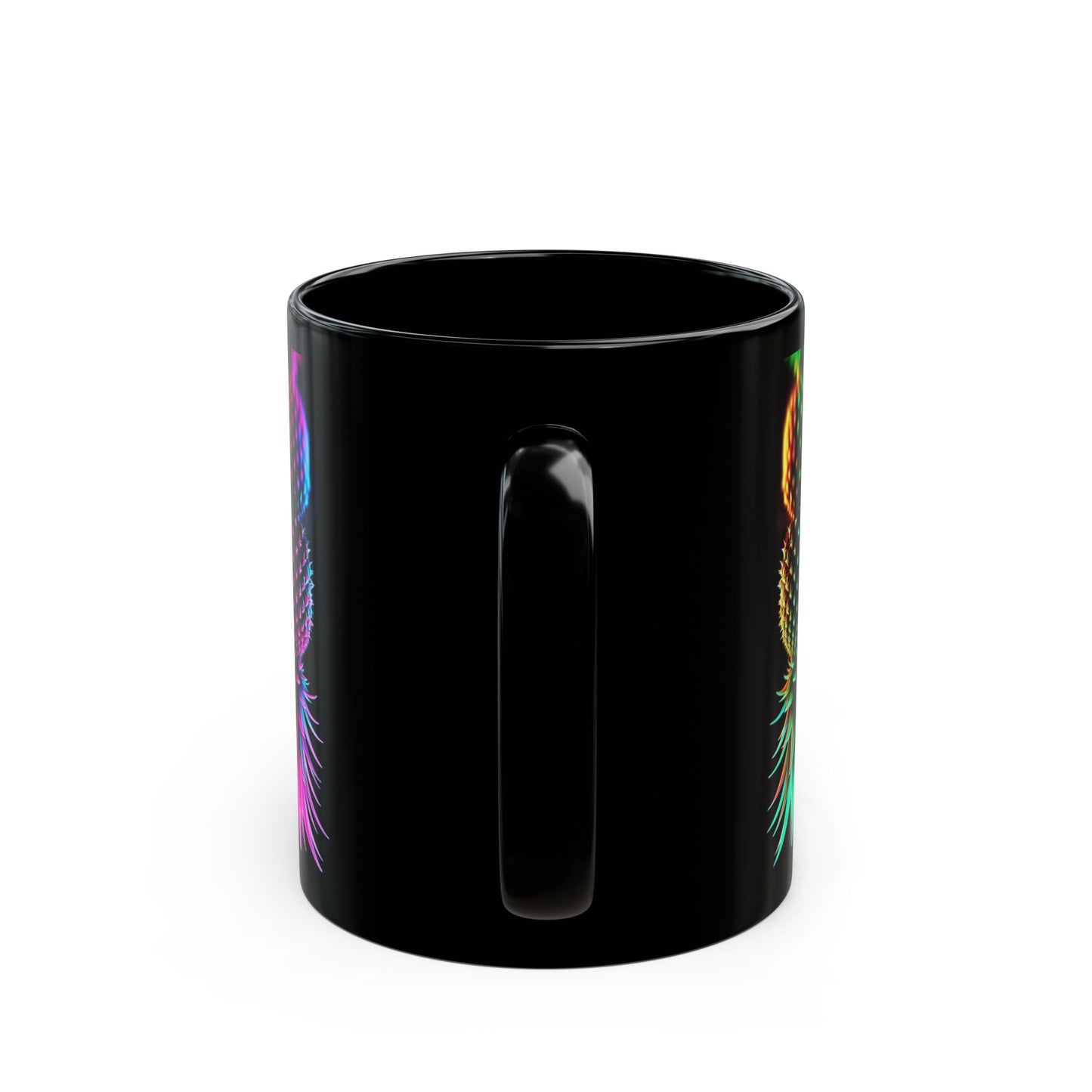 ⚡ Coffee Mug – Neon After Dark 🍍⚡- Perfect Gift