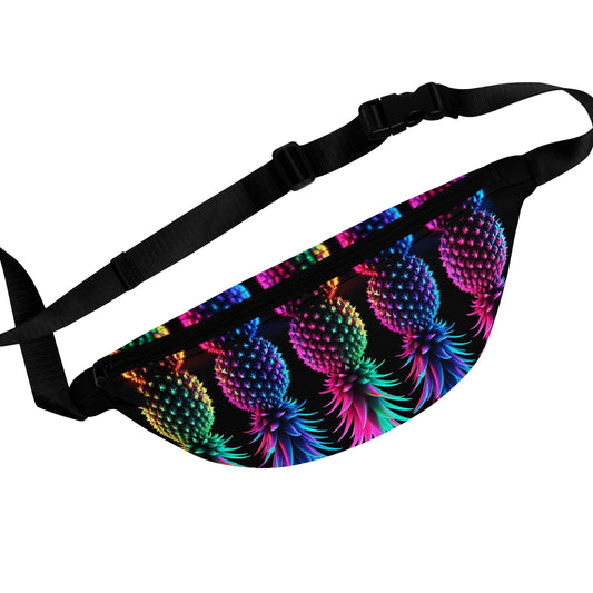 ⚡ Fanny Pack – Neon After Dark 🍍⚡