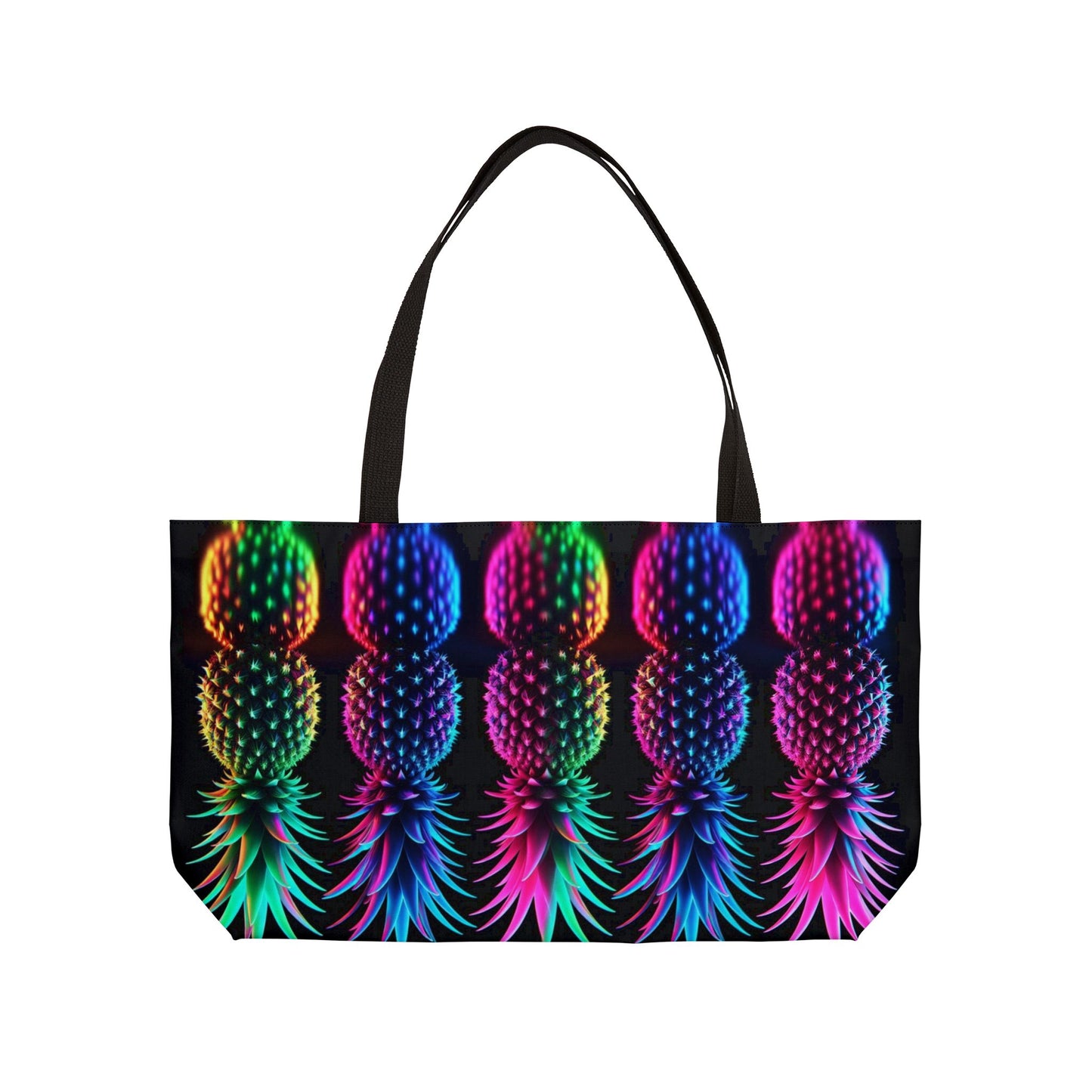 ⚡ Weekender Tote – Neon After Dark 🍍⚡