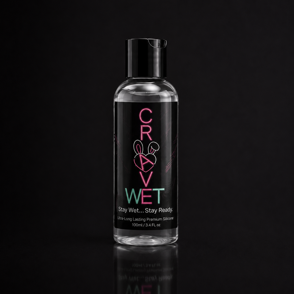 💧CRAVE Premium Silicone Lubricant - Silky Smooth • Ultra-Long Lasting • Waterproof