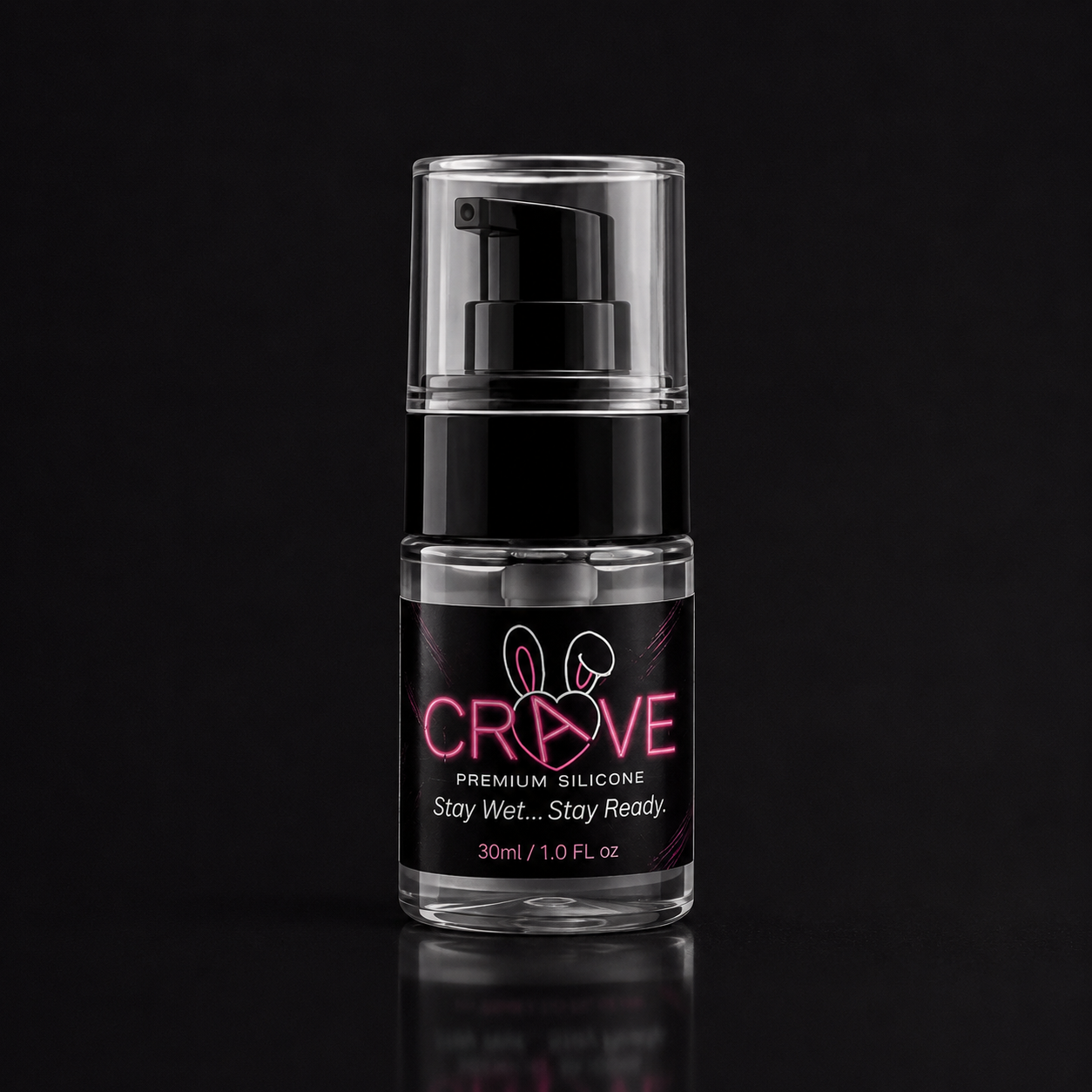 💧CRAVE Premium Silicone Lubricant - Silky Smooth • Ultra-Long Lasting • Waterproof